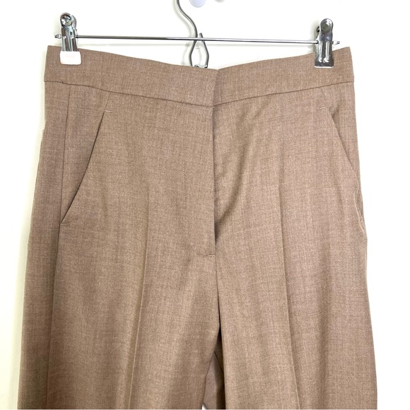 Zara wide leg wool pants brown size XS - Picture 4 of 11